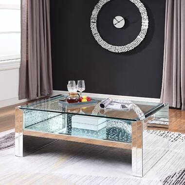 Wayfair crystal coffee deals table